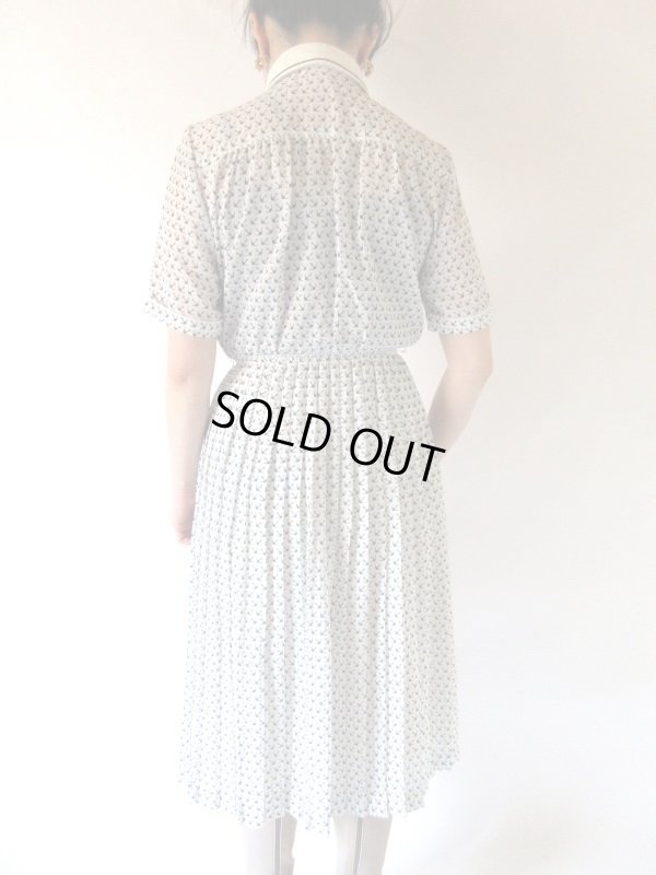 画像6: 【褪せないマリン*】二重襟のイカリ柄ワンピース