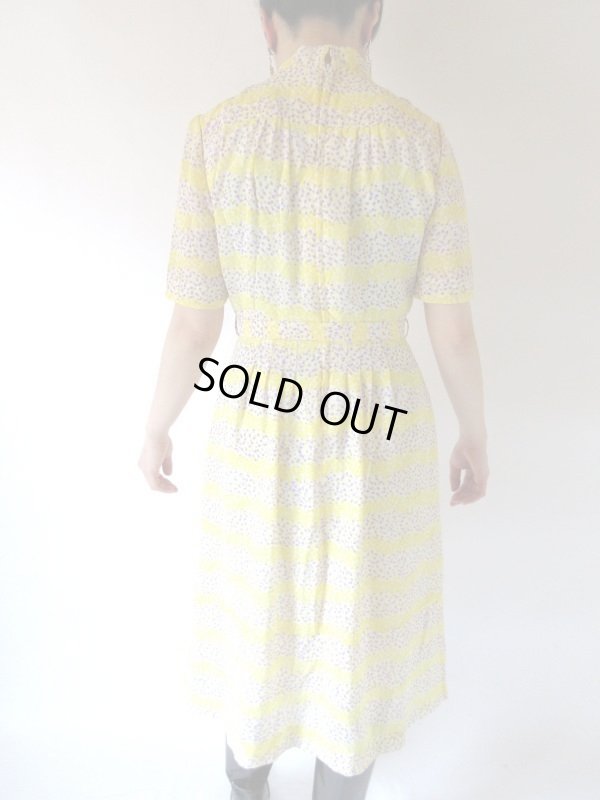 画像7: 【色使いにきゅん*】小花と水玉のワンピース