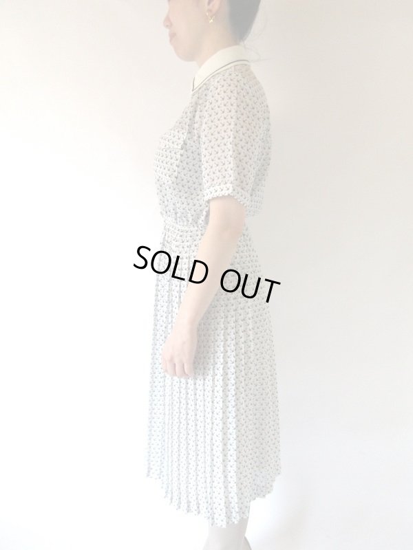 画像5: 【褪せないマリン*】二重襟のイカリ柄ワンピース