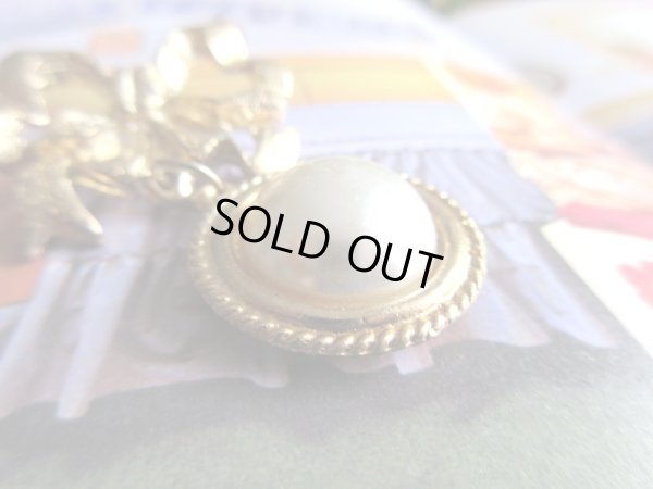 画像3: 【お行儀の良さが自慢です*】未使用*ゆらりリボンブローチ