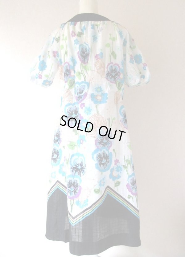 画像6: 【コットン素材が涼やか*】チャーミング花柄ワンピース