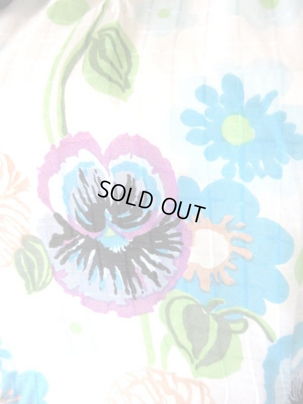 画像3: 【コットン素材が涼やか*】チャーミング花柄ワンピース