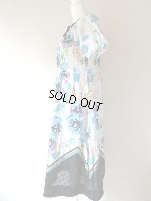 画像5: 【コットン素材が涼やか*】チャーミング花柄ワンピース