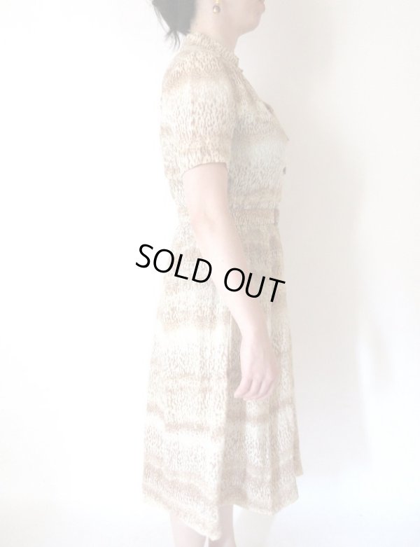 画像6: 【オトナっぽ見え*】ブラウングラデーションワンピース