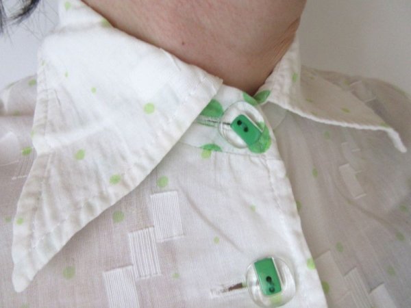 画像6: 【水玉とグリーンと*】グラデーション水玉ワンピース