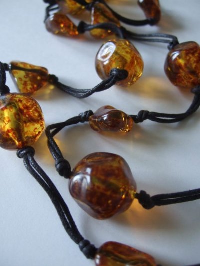 画像2: あめ色コロコロネックレス