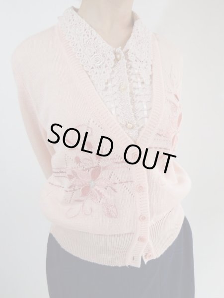 画像3: ★華やかレースのブラウス(ゆったりサイズOK♪） (3)