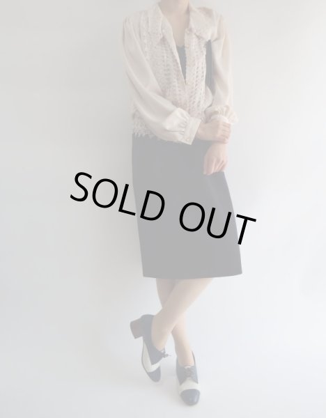 画像2: ★華やかレースのブラウス(ゆったりサイズOK♪） (2)