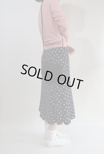 画像3: ★黒×白水玉ちゃんスカート (3)