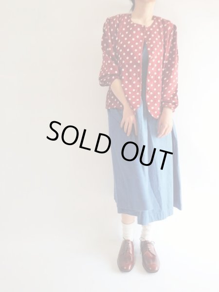 画像4: ★極可愛い！ヴィンテージのデニムドレス (4)