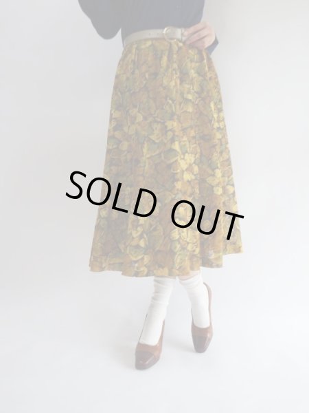 画像2: ★レトロモダンなお花レーススカート(ウエストゴム♪) (2)