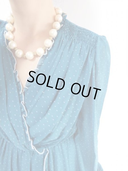 画像6: ★立体ドットエレガントフレアーワンピース (6)