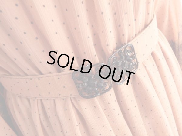 画像4: ★お家と馬車にミニドット柄ワンピ (4)