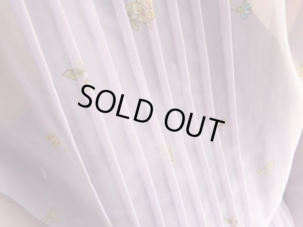 画像6: ★未使用*上品なお花ブラウス (6)