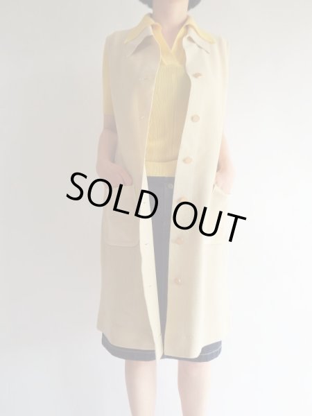 画像2: ★６０'sシンプルデザインジレ (2)