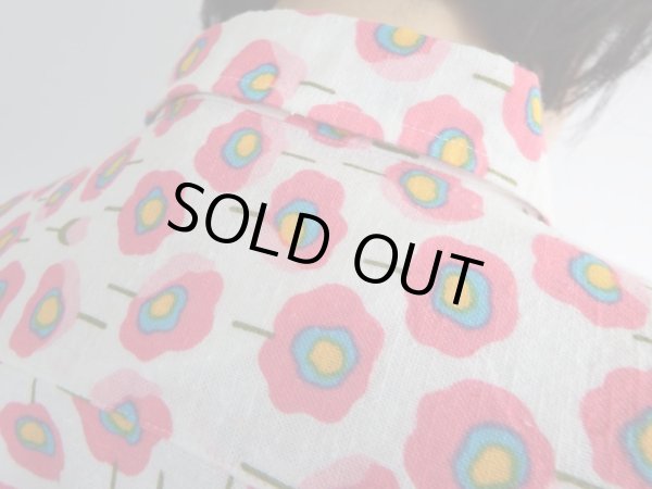 画像2: ★とびきり可愛いお花柄シャツ (2)