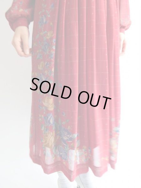 画像8: ★レトロクラシカルな薔薇ワンピ (8)