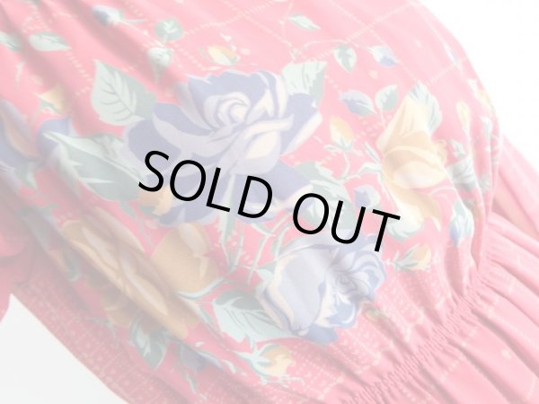 画像6: ★レトロクラシカルな薔薇ワンピ (6)