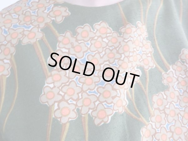 画像9: ★お仕立て品*超キュートシルエットのお花柄ワンピ (9)