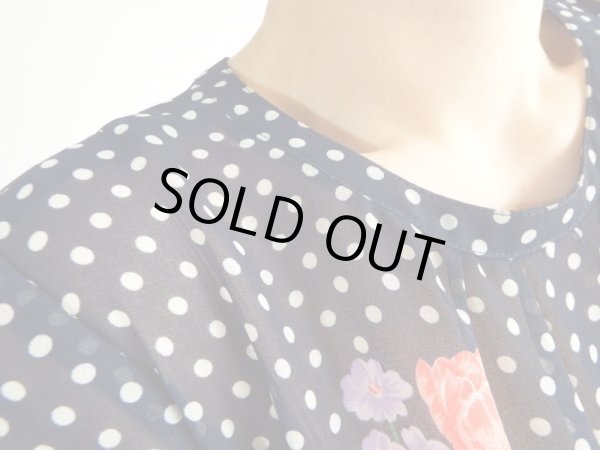 画像5: ★水玉とお花ちゃんのガーリーワンピ (5)