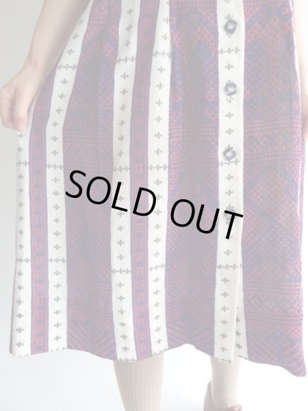 画像5: ★お仕立て品*トリコロールカラーワンピ (5)