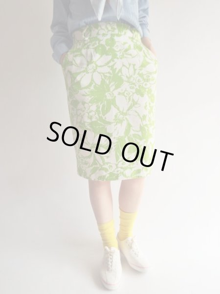 画像2: ★大人可愛いお花柄スカート (2)