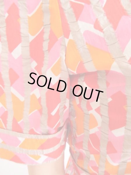 画像6: ★未使用*コットン素材の棒タイリボンワンピ (6)