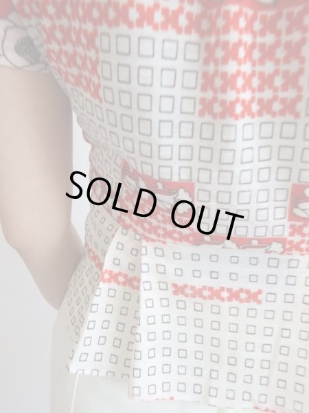 画像3: ★お仕立て品*キュートなへプラムラインブラウス (3)