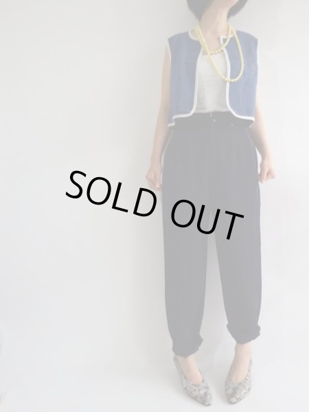 画像2: ★未使用*爽やか水玉ベスト (2)