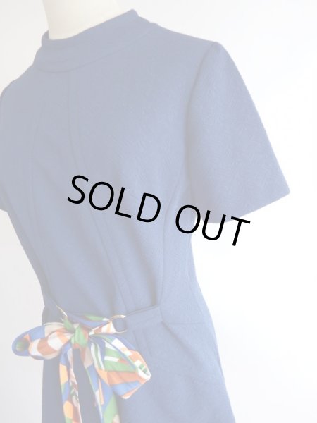 画像5: ★60's*スカーフベルトのワンピース (5)