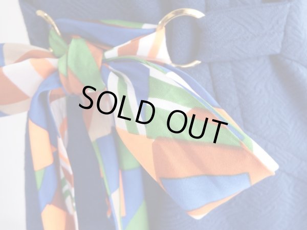 画像3: ★60's*スカーフベルトのワンピース (3)