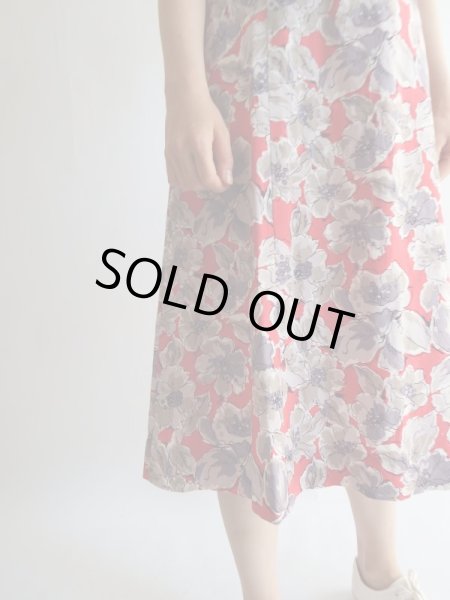 画像5: ★大人可愛いお花柄のコットンワンピ (5)