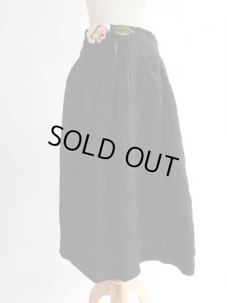画像6: ★ITALY*バラステッチのvintageスカート (6)