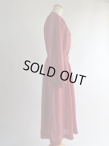 画像5: ★レトロなドット柄ワンピ (5)