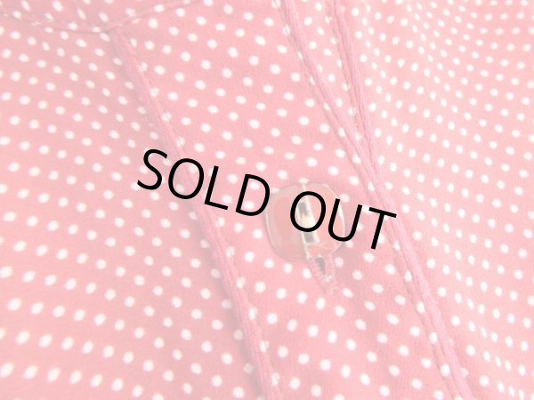 画像3: ★レトロなドット柄ワンピ (3)