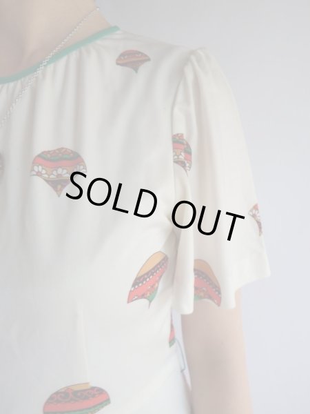 画像6: ★レトロキュートなお花ちゃんワンピ (6)