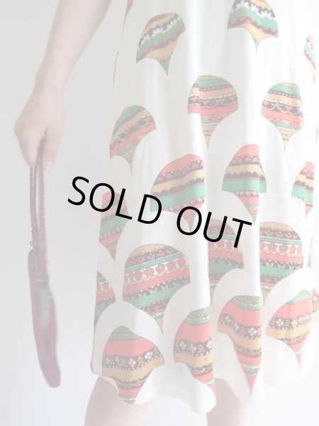 画像8: ★レトロキュートなお花ちゃんワンピ (8)