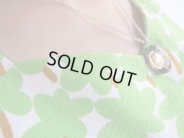 画像6: 超美品*コットン素材の木柄ワンピ【送料無料】 (6)