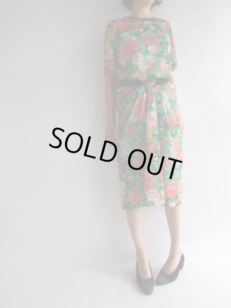 画像3: ★シースルーなお花柄ワンピ (3)