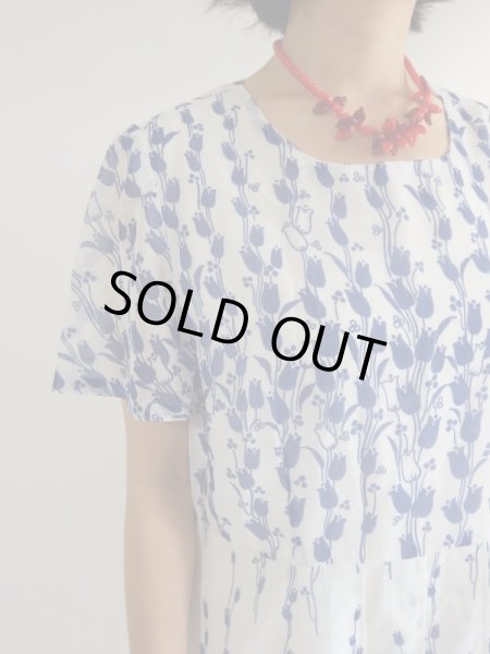 画像5: ★スズラン柄のワンピース (5)