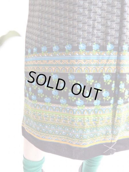 画像8: ★未使用*切り替えデザインのお花ワンピ (8)