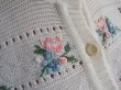 画像5: ★レトロキュートなお花刺繍ニット (5)