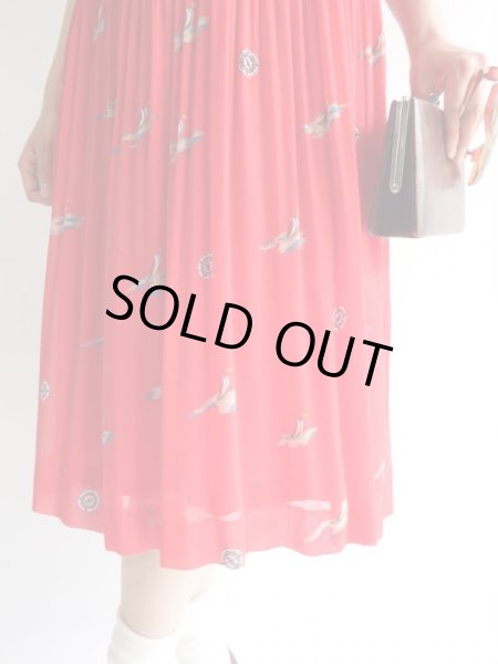 画像10: ★ヨット柄のマリンワンピ (10)