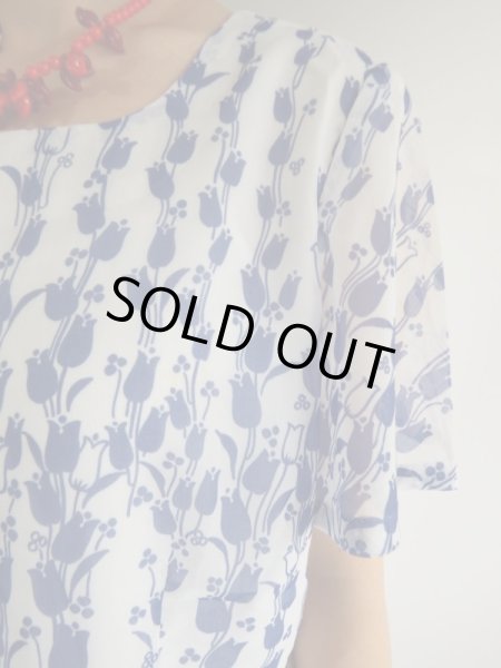 画像6: ★スズラン柄のワンピース (6)