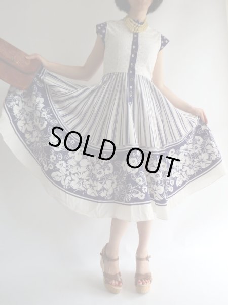 画像2: ★極上可愛い！Italy生地のコットンワンピ (2)