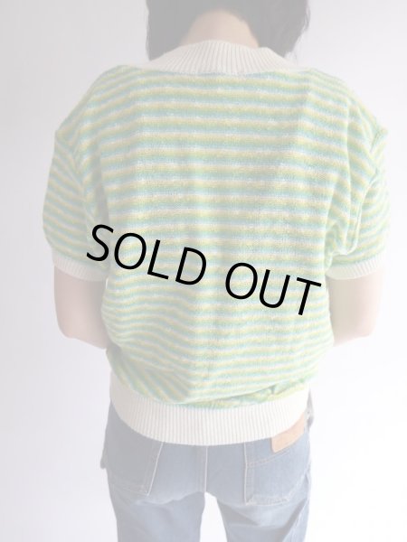 画像3: ★未使用*ネオンカラーのボーダーニット (3)