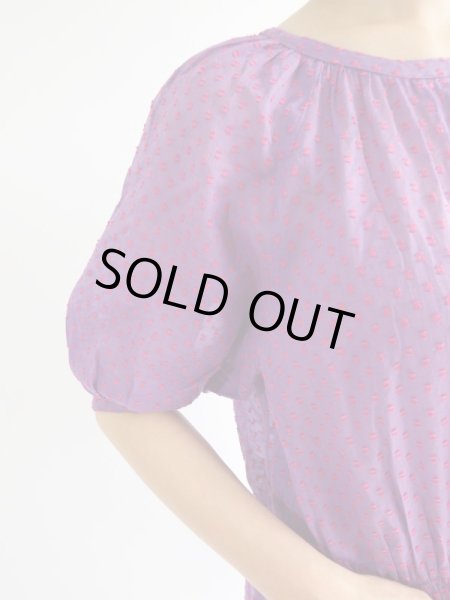 画像9: ★立体的な赤いドット柄ワンピ (9)