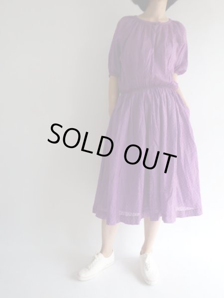 画像3: ★立体的な赤いドット柄ワンピ (3)