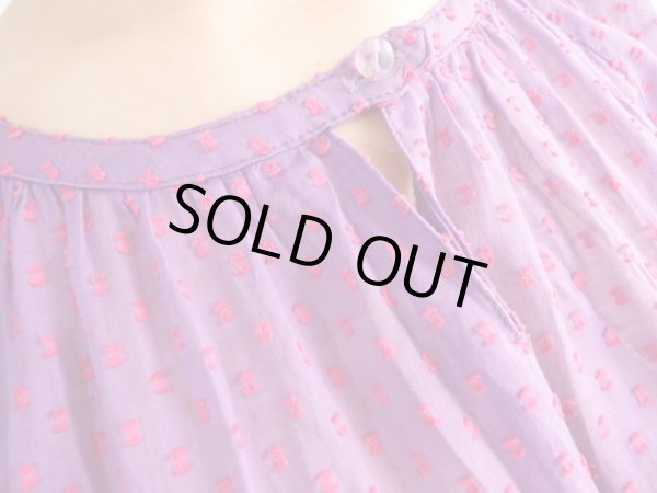 画像8: ★立体的な赤いドット柄ワンピ (8)