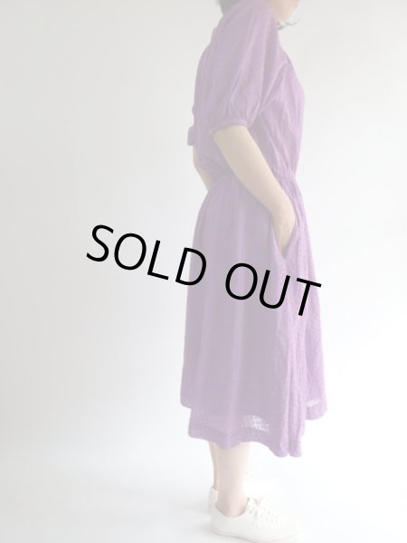 画像4: ★立体的な赤いドット柄ワンピ (4)